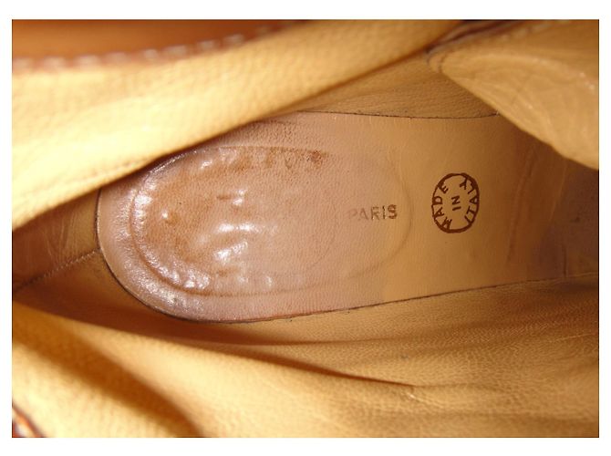 Autre Marque Stivaletti vintage 36 Marrone chiaro - vista 6