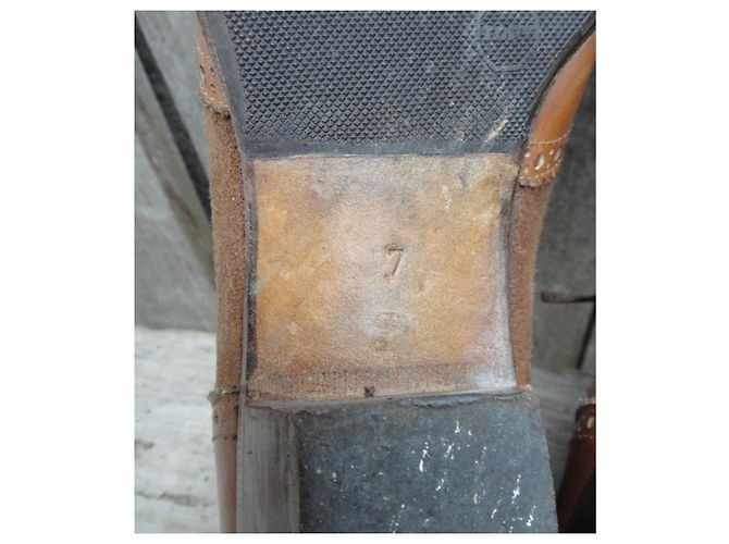 Autre Marque Stivaletti vintage 36 Marrone chiaro - vista 7