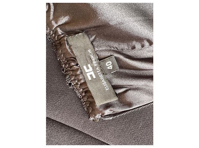 Vestido de encaje negro Elisabetta Franchi - vista 5