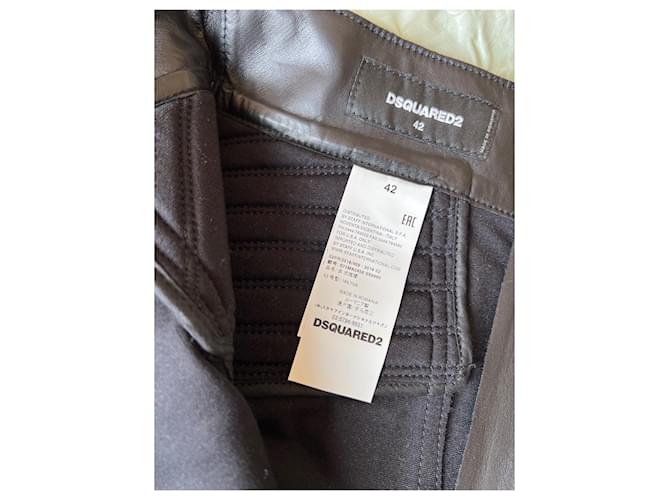 Dsquared2 Lederrock Schwarz - Ansicht 4