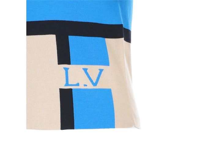 Top con cerniera a blocchi di colore Louis Vuitton - vista 4