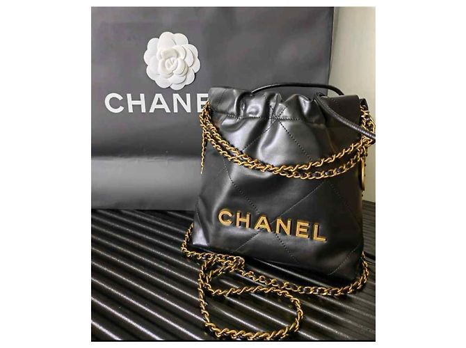 Chanel 22 mini Schwarz - Ansicht 4