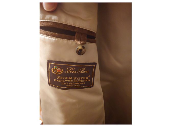 Loro Piana Black Storm System Kaschmirmantel Schwarz - Ansicht 10