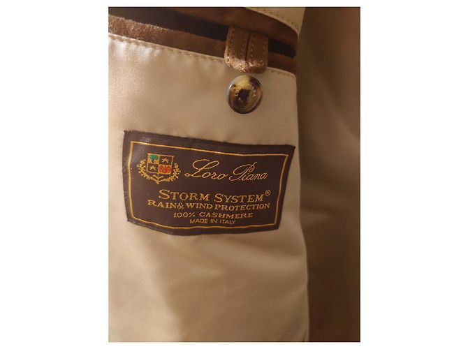 Loro Piana Black Storm System Kaschmirmantel Schwarz - Ansicht 11