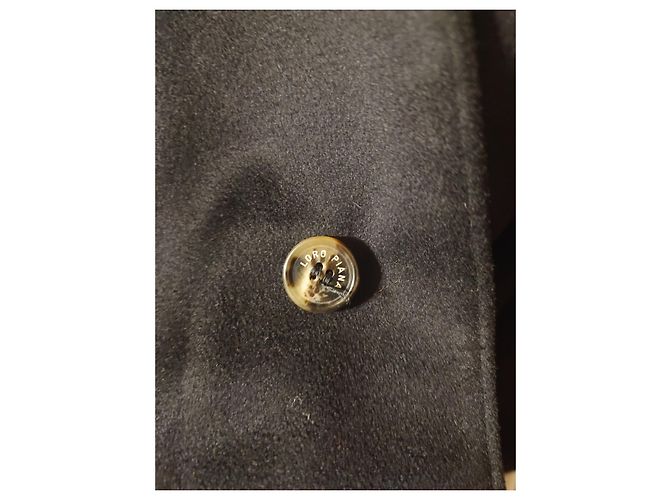 Loro Piana Black Storm System Kaschmirmantel Schwarz - Ansicht 12
