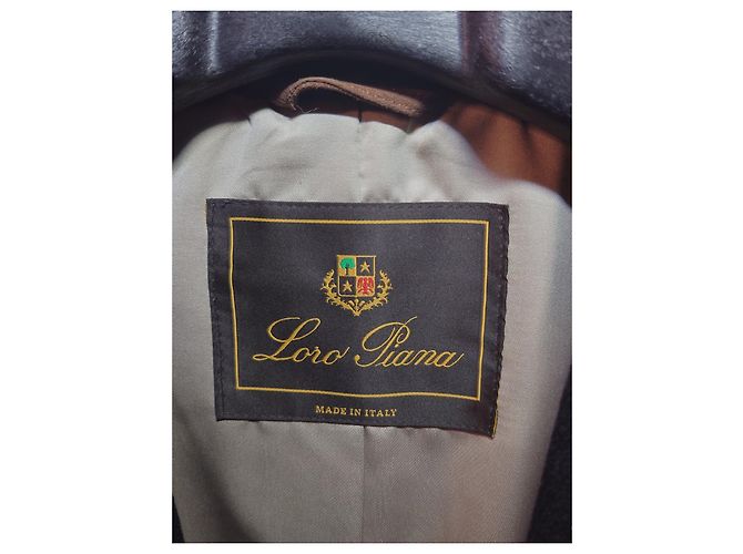 Loro Piana Black Storm System Kaschmirmantel Schwarz - Ansicht 3