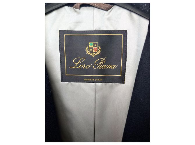 Loro Piana Black Storm System Kaschmirmantel Schwarz - Ansicht 4