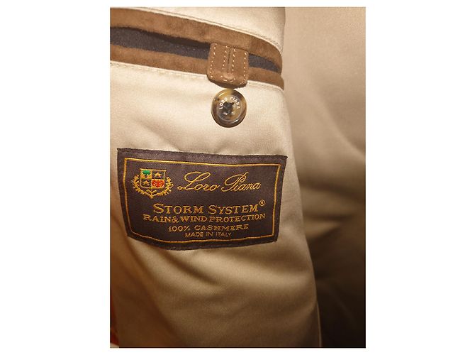 Loro Piana Black Storm System Kaschmirmantel Schwarz - Ansicht 9