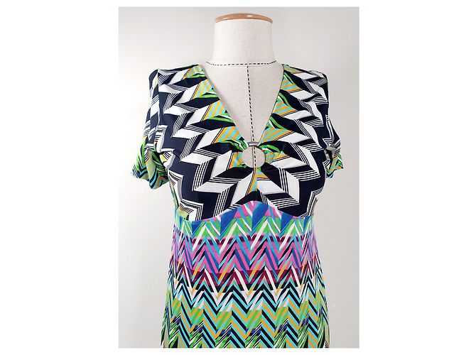 Autre Marque Ana Alcazar Kleid Viscose Elastan Mehrfarben - Ansicht 2