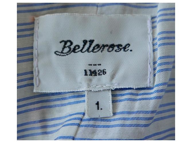Bellerose Retro Weave Jacke Orange Marineblau - Ansicht 5