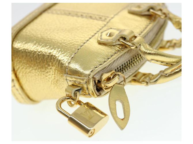 LOUIS VUITTON Mini ciondolo per borsa Lockit Suhari Gold LV Auth 40704alla D'oro - vista 10