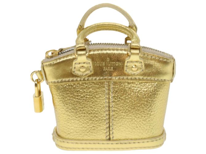 LOUIS VUITTON Mini ciondolo per borsa Lockit Suhari Gold LV Auth 40704alla D'oro - vista 13