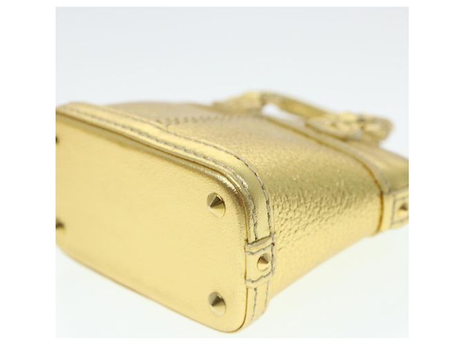 LOUIS VUITTON Mini ciondolo per borsa Lockit Suhari Gold LV Auth 40704alla D'oro - vista 14