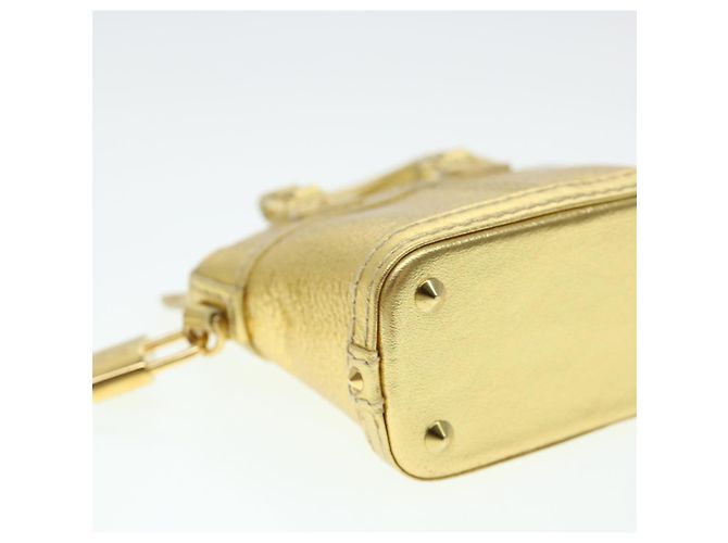LOUIS VUITTON Mini ciondolo per borsa Lockit Suhari Gold LV Auth 40704alla D'oro - vista 15