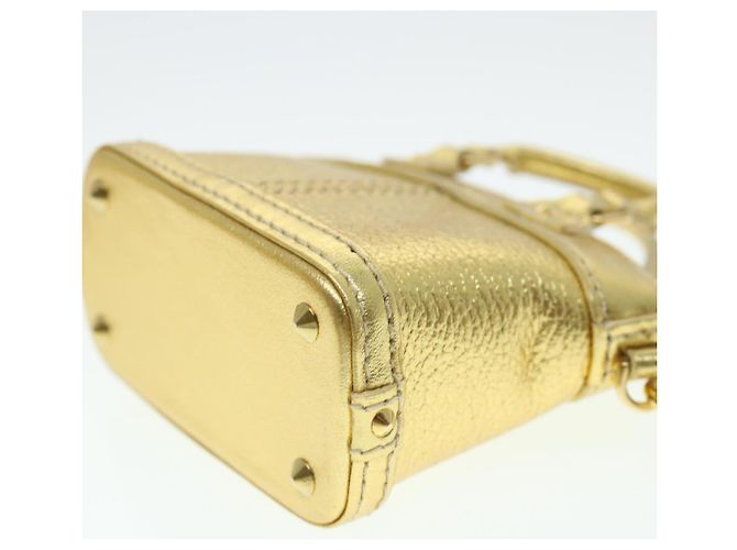 LOUIS VUITTON Mini ciondolo per borsa Lockit Suhari Gold LV Auth 40704alla D'oro - vista 16