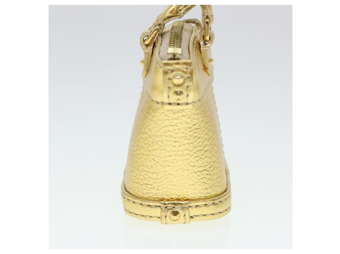 LOUIS VUITTON Mini ciondolo per borsa Lockit Suhari Gold LV Auth 40704alla D'oro - vista 3