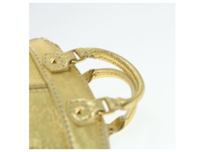 LOUIS VUITTON Mini ciondolo per borsa Lockit Suhari Gold LV Auth 40704alla D'oro - vista 8