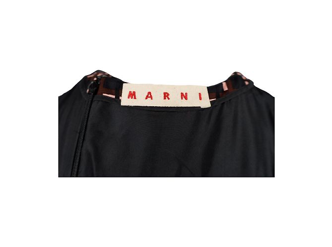 Vestido Estampado A Cuadros Marni Multicolor - vista 3