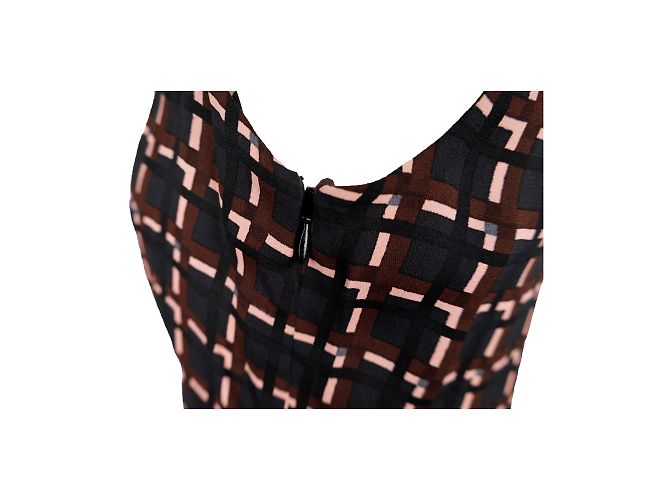 Vestido Estampado A Cuadros Marni Multicolor - vista 5