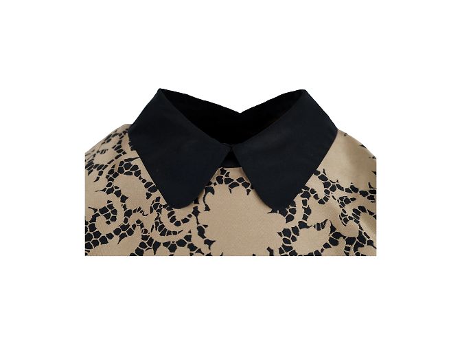 Top estampado con cuello de Louis Vuitton Multicolor - vista 3