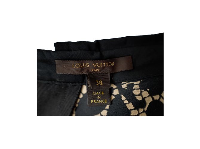 Top estampado con cuello de Louis Vuitton Multicolor - vista 6