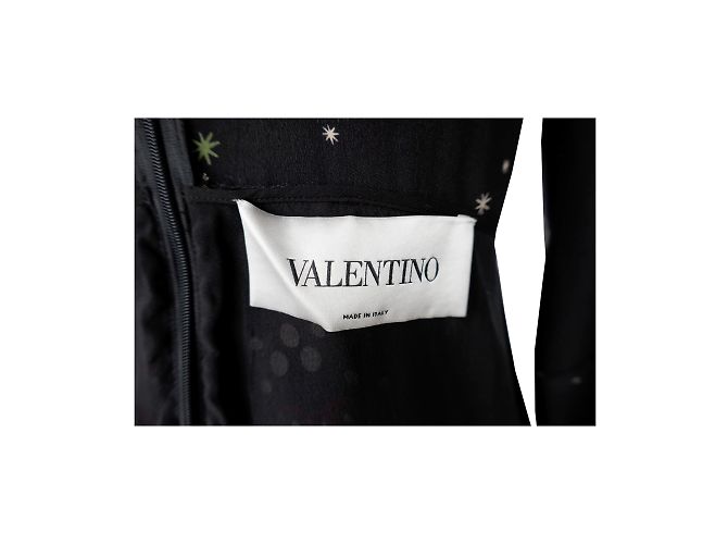 Vestido estampado de seda Valentino Multicolor - vista 3
