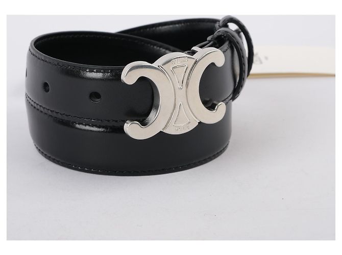 Céline CELINE Gürtel T.cm 80 Rindsleder - Ansicht 2