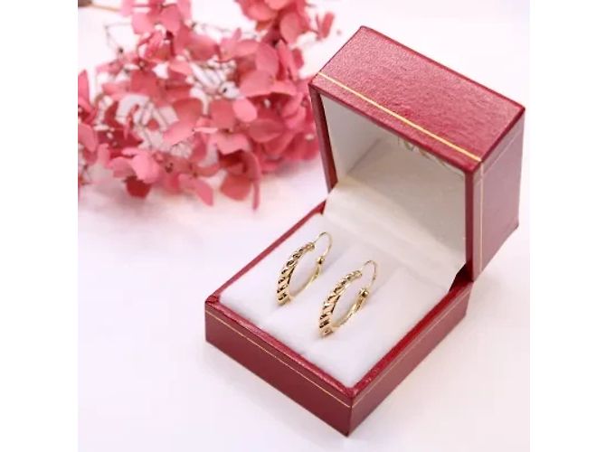 Autre Marque Créoles rondes or jaune 18 carats Bijouterie dorée - vue 5
