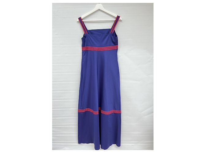 Autre Marque Vestido Stefanel de algodón azul - vista 4