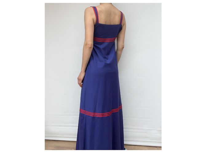 Autre Marque Vestido Stefanel de algodón azul - vista 6