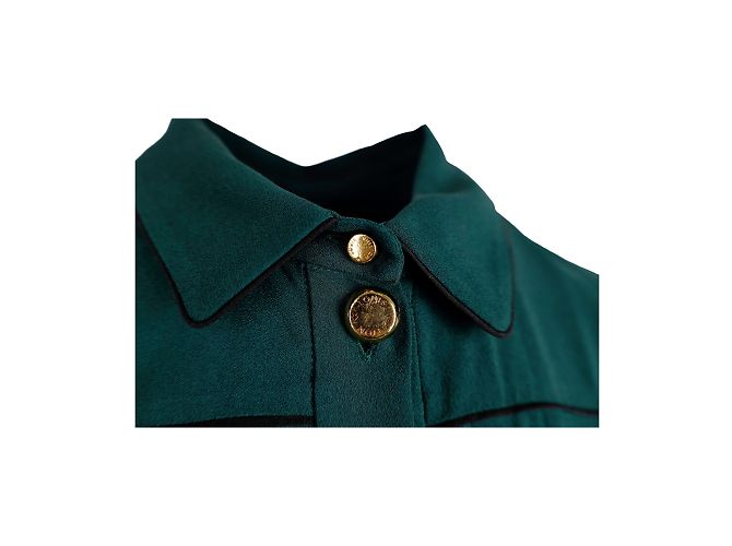 Grünes Hemdkleid von Louis Vuitton - Ansicht 3