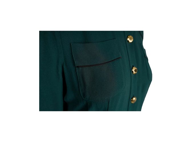 Grünes Hemdkleid von Louis Vuitton - Ansicht 4