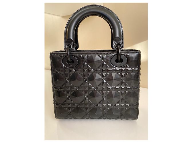 Dior Lady Dior My ABC Dior Pelle Nera Nero - vista 2