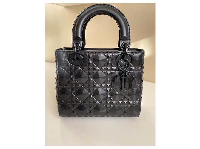 Dior Lady Dior My ABC Dior Pelle Nera Nero - vista 3