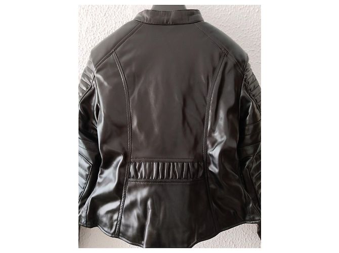 Diesel Faux Fur Jacket Black - view 3