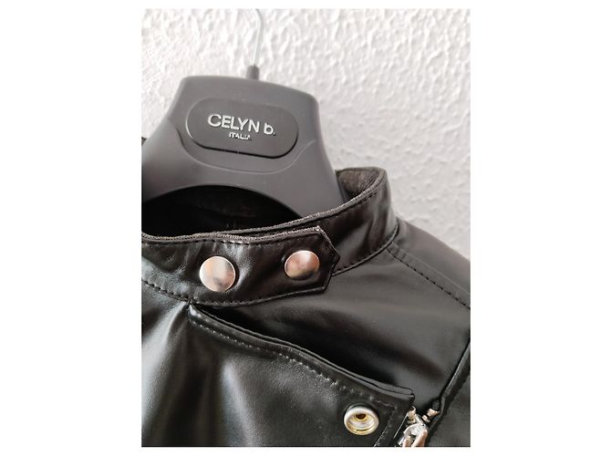 Diesel Faux Fur Jacket Black - view 4