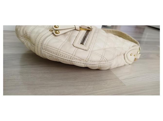 Borsa Marc Jacobs in pelle beige - vista 8
