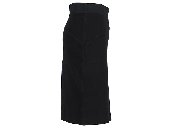 Gonna aderente Diane Von Furstenberg in cotone nero - vista 2