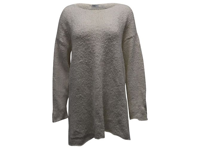 Übergroßer Pullover von Marques Almeida aus cremefarbenem Leinen - Ansicht 7