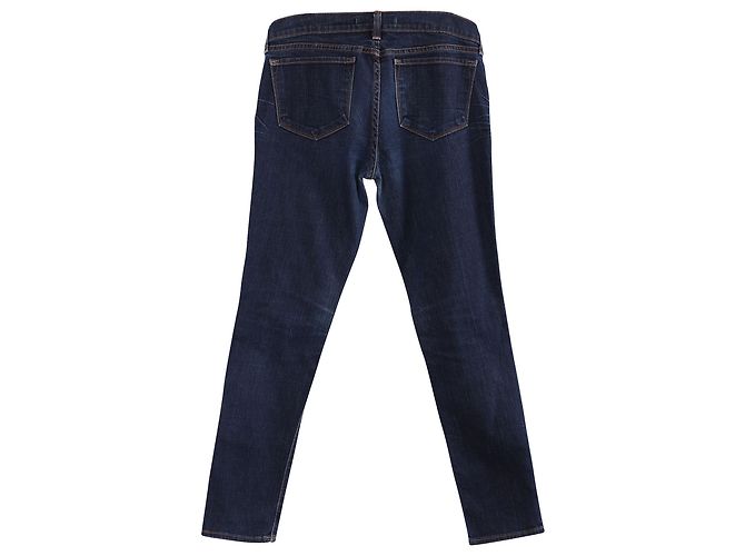 Vaqueros pitillo de tiro medio de J Brand en denim de algodón azul - vista 2