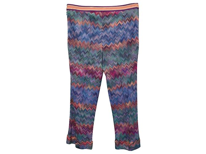 Culotte Missoni Zig Zag in rayon multicolor - vista 2