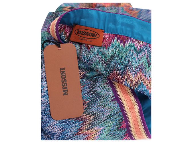 Culotte Missoni Zig Zag in rayon multicolor - vista 3
