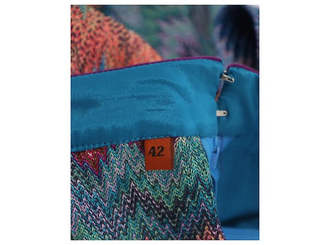 Culotte Missoni Zig Zag in rayon multicolor - vista 4