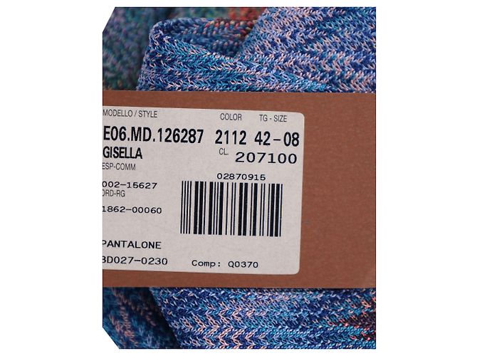Culotte Missoni Zig Zag in rayon multicolor - vista 6