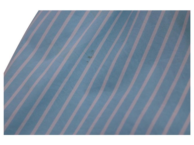 Mini abito Staud Topsail a righe colorblock in cotone multicolor - vista 7