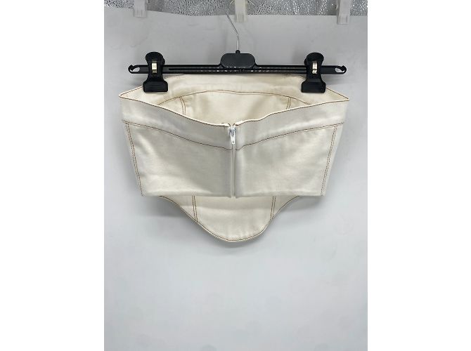 Autre Marque Cekette tops T.International S Algodón Blanco - vista 2
