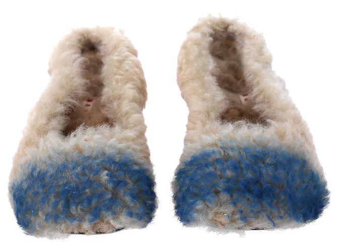 Marni Décolleté Slingback in Shearling Multicolor - vista 2