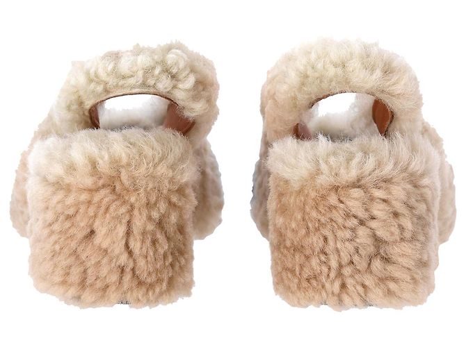 Marni Décolleté Slingback in Shearling Multicolor - vista 5