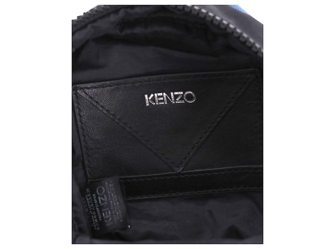 Kenzo Go Upperrs Mini-Rucksack aus schwarzem Nylon - Ansicht 13