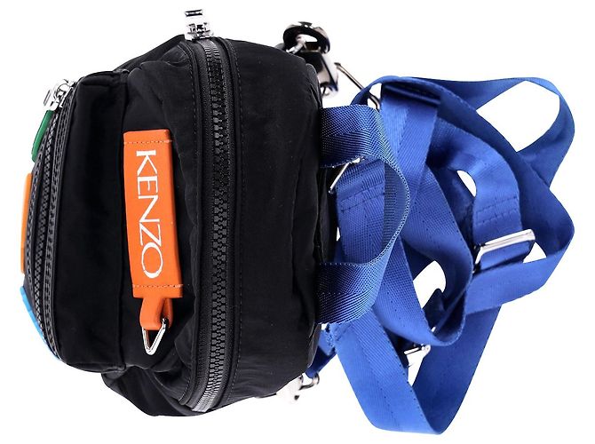 Kenzo Go Upperrs Mini-Rucksack aus schwarzem Nylon - Ansicht 5